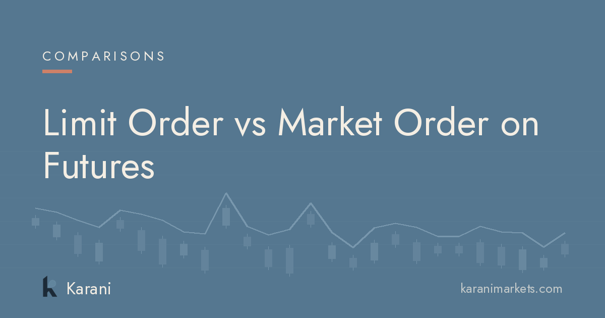 Limit Order vs Market Order on Futures